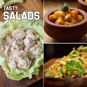 1.1M views · 6.1K reactions | 4 Easy and Tasty Salads Coleslaw Salad...