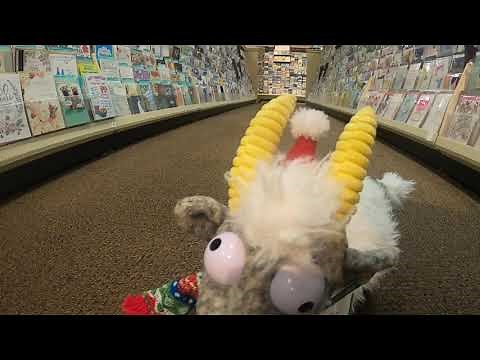 'Tis the Season Screamin' Goat Animatronic Hallmark 2020 Christmas