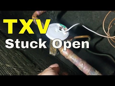 Commercial HVAC Call/ Thermal Expansion Valve Stuck Open