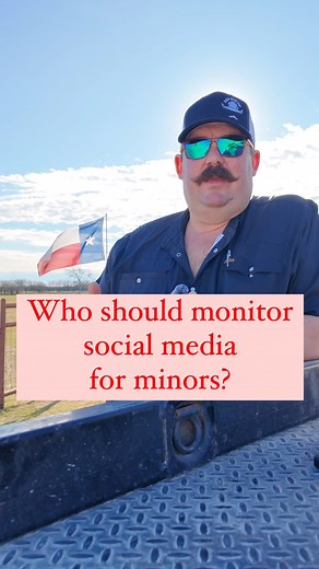 Ultimately, who’s responsibility is it to monitor what our children are consuming on social media? #SocialMedia #Debate | Bar 7 Ranch