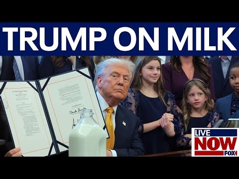 Trump signs bill allowing schools to serve milk