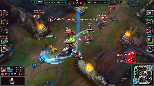 Gambit vs M19 highlights @ LCL Summer Final 🎵 Blue Stahli - Shoot Em Up (Instrumental) | Gambit Esports