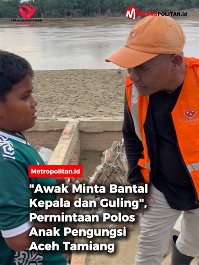 Bantuan Kati Anak Penyintas Banjir Aceh Tamiang
