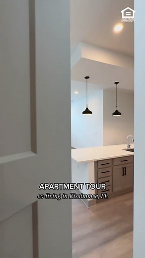 Introducing co-living perfection: 4 bedrooms and 4.5 bathrooms of luxury at a competitive rate. This #TheLucent gem comes with charming balconies, dreamy finishes, and a private bedroom and ensuite bathroom for each resident! With co-living starting at $1452 per person, your ideal space is not far away. #orlandofl #kissimmeefl #orlandoapartments #floridaliving