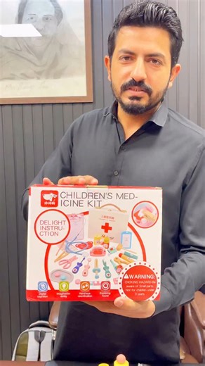 𝗪𝗼𝗼𝗱𝗲𝗻 𝗞𝗶𝗱𝘀 𝗗𝗼𝗰𝘁𝗼𝗿 𝗠𝗲𝗱𝗶𝗰𝗮𝗹 𝗞𝗶𝘁 This adorable wooden medical kit is perfect for pretend play, helping little ones learn empathy, care, and confidence! 💉🩹 𝗦𝗵𝗼𝗽 𝗡𝗼𝘄: https://ln.run/q7BrT . . . . #DoctorInTraining #PretendPlayFun #WoodenToys #KidsMedicalKit #toycompanypk | Toy Company
