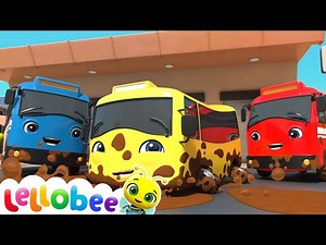 Carwash Song! | Go | Baby Cartoons | Kids Videos