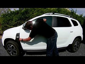Pose des baguettes de protection Dacia Duster 2
