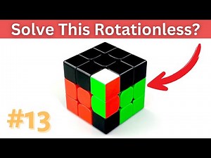 Advanced F2L Tutorial Rotationless | Case #13