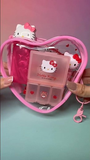 Packing hello kitty gummy set collection candy sweet Sanrio pink valentines candy#sanrio