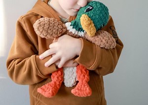 Mallard Duck Lovey, Handmade Snuggler, Baby Shower Gift, Green Duck Stuffed Animal, Birthday Present, Baby Mallard Toy, Duck Nursery Decor - Etsy