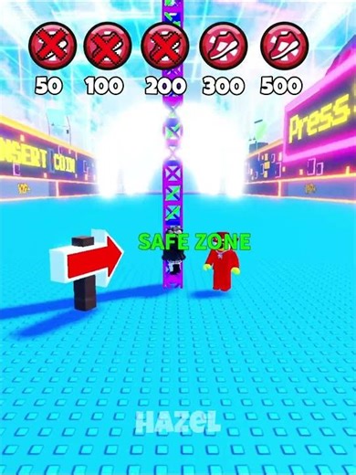 Rainbow OBSTACLES VS TSUNAMI 🌊 #shorts #roblox #escapetsunamiforbrainrots