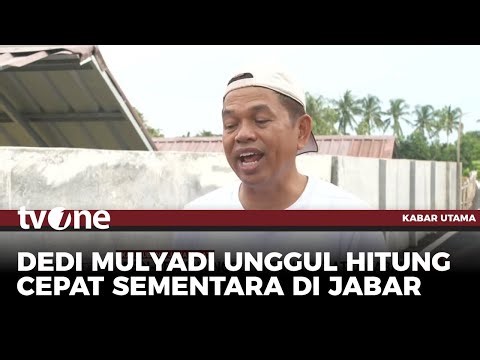 Menang di Jabar Versi "Quick Count", Dedi Mulyadi Lari Pagi & Bertani | Kabar Utama tvOne