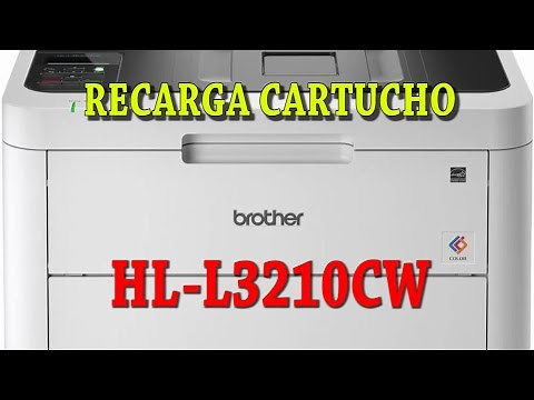 HOW TO REFILL BROTHER HL-L3210CW TONER CARTRIDGE TN243 TN247