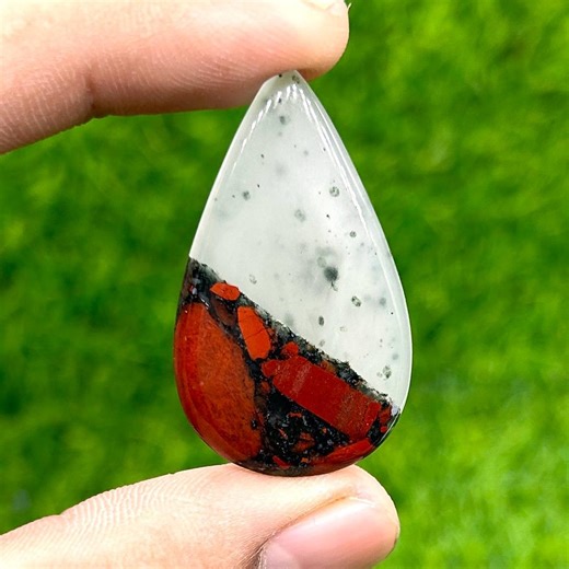 Natural African Blood Stone Cabochon: Hand Polished Gemstone Cabs, Thanksgiving Gifts - Etsy
