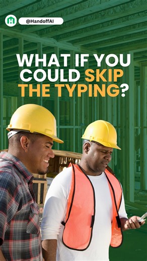 ⏳ We know the drill, endless paperwork, endless typing. For contractors, this isn’t just time-consuming, it’s overwhelming. Estimates, scopes, logs, checklists… they pile up fast. What if you could skip all the retyping and still keep everything organized? We've noticed how much time this takes. That's why we're building something that’ll change your workflow forever. But here’s the catch: it's coming soon. 💬 Want to be the first to try it? Drop "VOICE" below. ✨ Follow @handoffai for updates an
