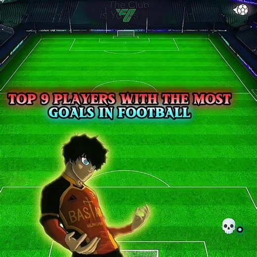 Top 5 players with most goals in football ⚽ ☠️