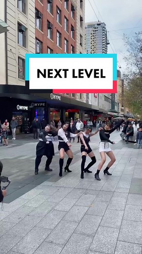 Next Level side cam 📹 Full cover on the ABK Crew YouTube channel! 🖤 @aespa_official #aespa #aespanextlevel #kpop #kpopdance #kpopinpublic