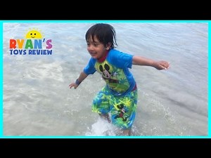 FAMILY FUN TRIP TO BEACH and playing in the sand