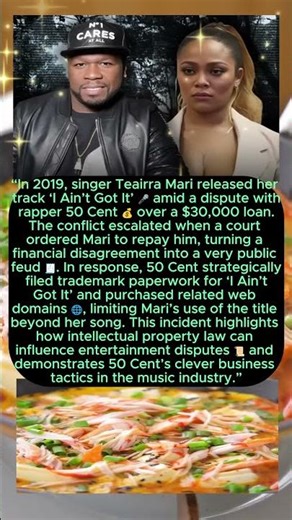 Teairra Mari vs 50 Cent 👀 The Story Behind “I Ain’t Got It” #shorts#50cent#teairramari#hiphopnews