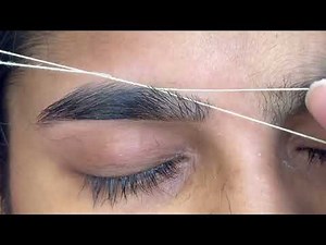 "The Ultimate Guide to Eyebrow Threading: Techniques and Tips" by Royal Sejal parlour.||#viral