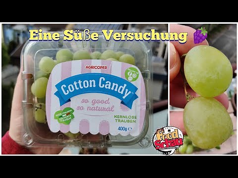 Zuckerwatte Weintrauben