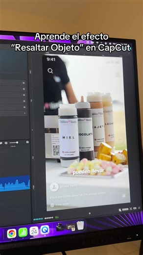 En este video te enseño a hacer un efecto súper sencillo en el software de edición CapCut, que sirve básicamente para resaltar algún objeto que esté mostrando en tu video y que ayude la narrativa a resaltar la redundancia y que el espectador pueda verlo de una mejor manera o simplemente darle énfasis a un objeto que queremos resaltar en nuestro video. Si te gustó no olvides guardarlo para que lo utilice en tu próxima sesiones y si tienes alguna duda déjame los comentarios y con todo gusto la res