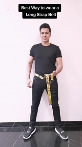 Best Way to Wear a Long Strap Belt