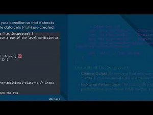 How to Prevent Empty Rows in Your HTML Table Created with a Foreach Loop