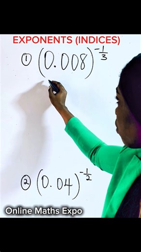 18K views · 358 reactions | Worked example on Indices (Exponents) | Online Maths Expo | Facebook