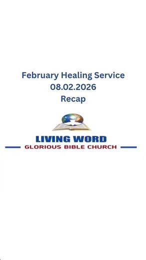 February Healing Service 08.02.2026 Recap