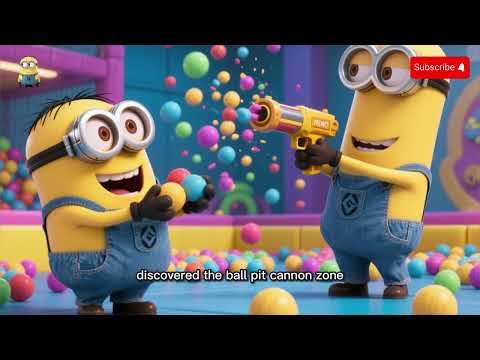 Minions in Indoor Playground - Bedtime Goodnight Story