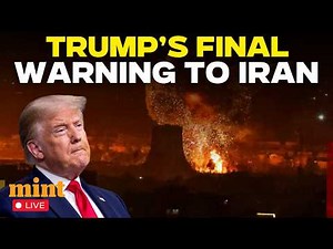 US-IRAN WAR LIVE | Trump's Big Announcement On Military Action Against Iran | Breaking News LIVE