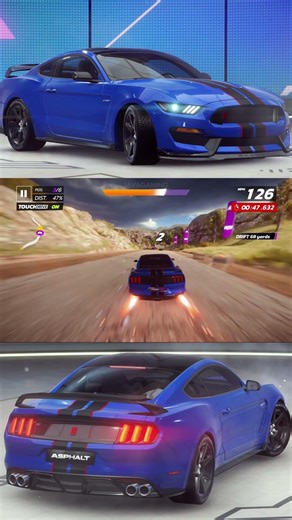 INSANE nitro win in Asphalt Legends Unite! #shorts