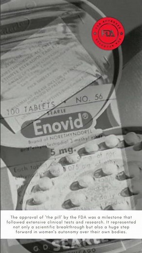 On This Day: May 9, 1960: The FDA Approves 'The Pill' - A Revolution in Birth Control