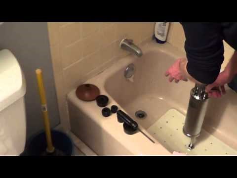 How to Unclog a Shower Drain - How to Unlcog a Bathtub Drain