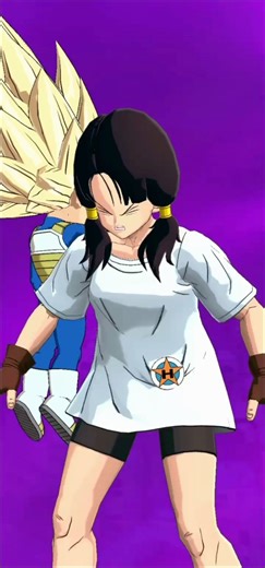 DB Legends - LL SS3 Mini Vegeta Legendary Finish on SP Pigtail Videl