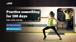 Give It 100: Create a 100-Day Video Time-Lapse of the Journey Towards Your Goals