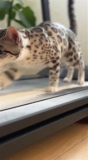 Corgi Prank turns Cat into a GHOST! 👻🌫️ Flour Explosion on Treadmill #Prank #CatVsDog