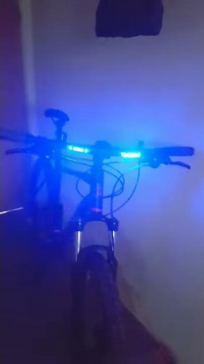 LED Frontblitzer für Fahrrad aus China Blaulicht