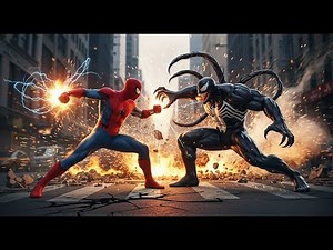Spider-Man vs Venom: A Battle That Destroys Everything!