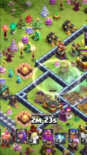 Invisible spell And Royal champion Attack strategy/clash of clashroyal champion attack