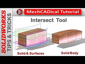 Intersect Tool (Command) In SolidWorks