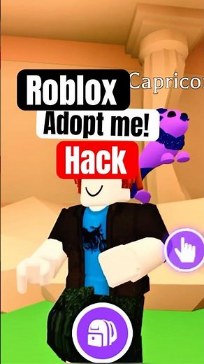 The Secret Roblox Adopt Me Hack #shorts #roblox
