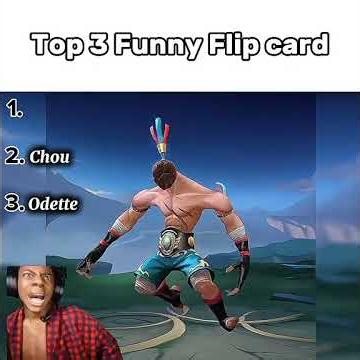 TOP THREE FUNNY FLIP CARDS #MLBBGoldenMonth #MLBBCreator #MLBBGoldenMonth #MLBBCreator