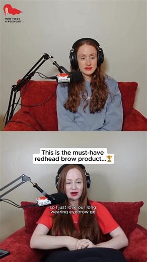 How to be a Redhead® on Instagram: "How many of you have tried an eyebrow gel only to find it is too red, too dark or doesn’t complement your red hair? Our #FinallyHaveBrows Longwearing Brow Gel in Universal Red is up to 40% OFF for Cyber Monday! Tap to shop! 🎧 Comment PODCAST for the direct link to be sent to your DM 📺 Watch full episode on YouTube What do YOU think? Drop your thoughts in the comments — we might read your reaction on the next episode! 👇"