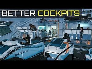 Matell's Cockpits & Bridges Crew Series | Free Mod Overview | Starfield Creation Kit PC & Xbox