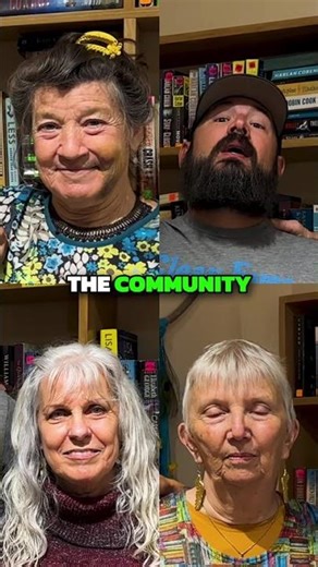 Volunteer Power: Building a Community Library From Scratch! #shorts