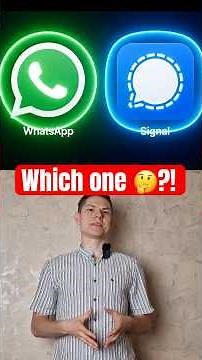 Signal VS WhatsApp ⚔️