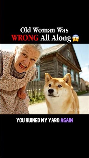 Grandma Thought Shibby Ruined Her Yard (She Was WRONG)