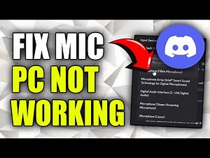 How to Fix your Microphone Not Working on Discord PC (Best Method)